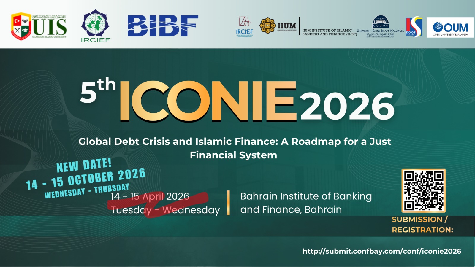 5th ICONIE 2026 - Global Debt Crisis and Islamic Finance